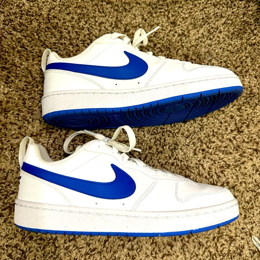 Nike Kids' Court Borough Recraft Low Top Sneaker